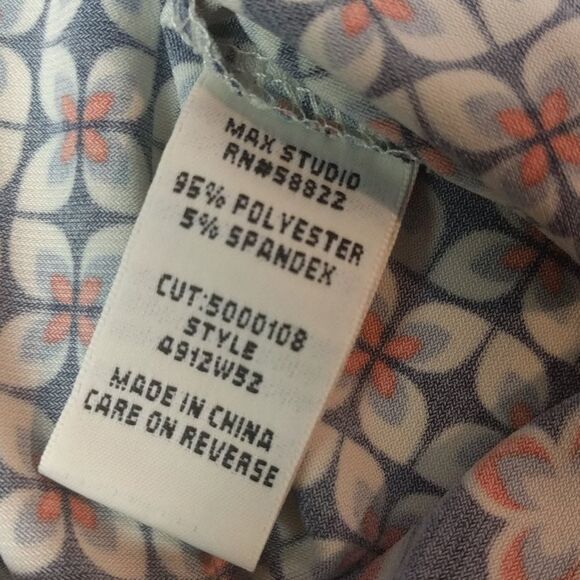 Max Studio shift dress boat neck geometric - Picture 10 of 11